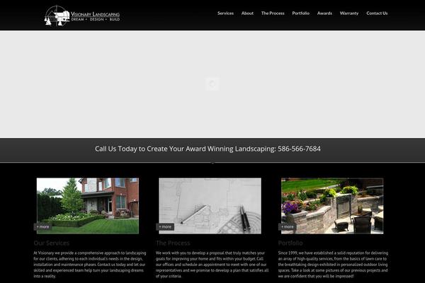 Kallyas theme site design template sample