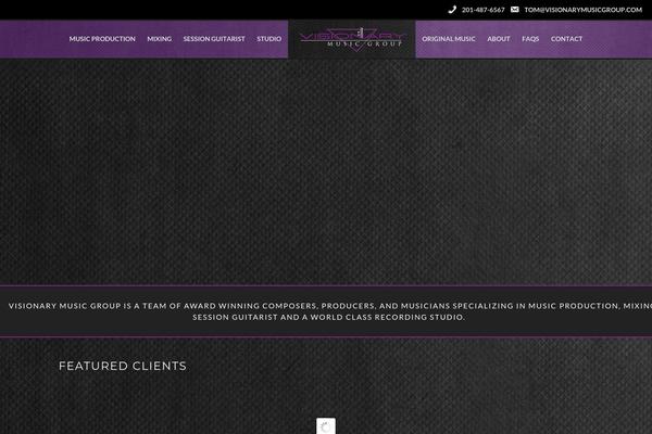 Site using Strong Testimonials plugin