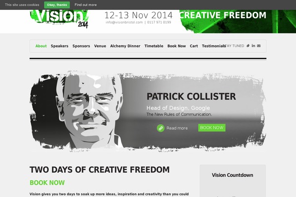 Site using Lightbox CSS3 plugin