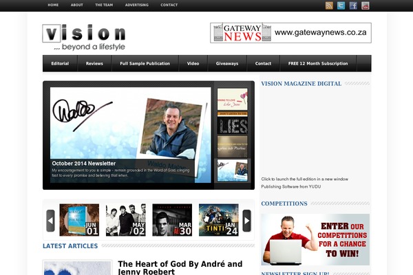 London Live theme site design template sample