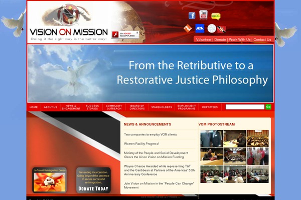 visiononmission.org site used Vom