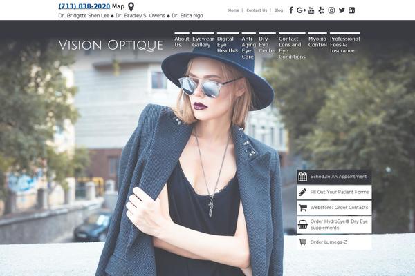 Bigbang theme site design template sample