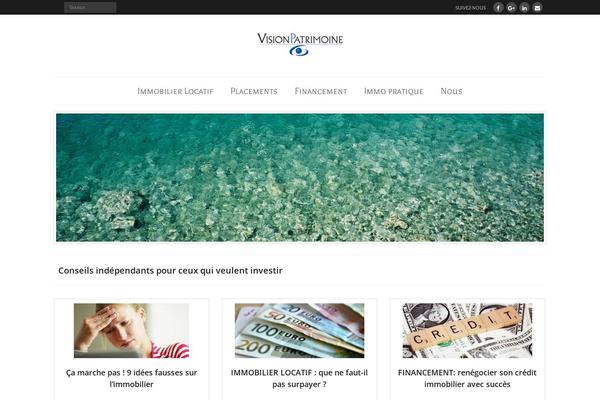 Minamaze (Pro) theme site design template sample