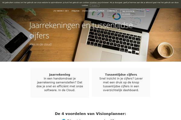 Site using Themify-ptb plugin