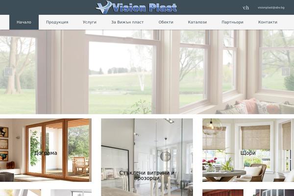 Zephyr theme site design template sample