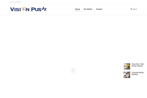 The7 theme site design template sample
