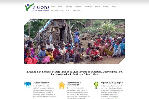 visionsglobalempowerment.org site used Ut-gogreen