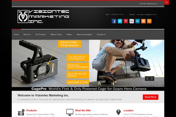 visiontecph.com site used Infringe