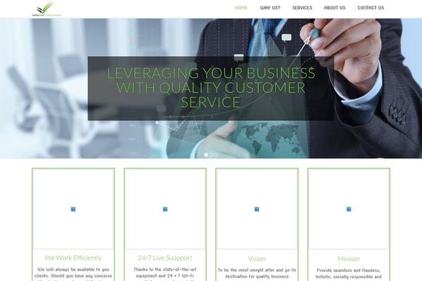 Vogue theme site design template sample