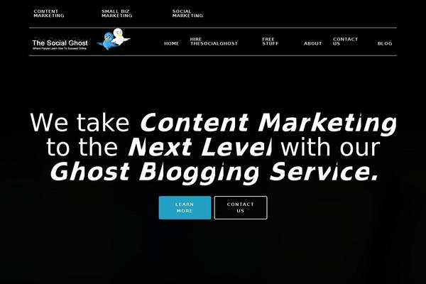 Site using Simple-social-buttons plugin