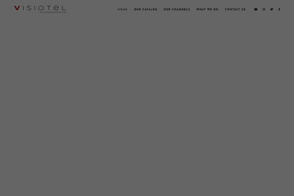 Cinerama theme site design template sample