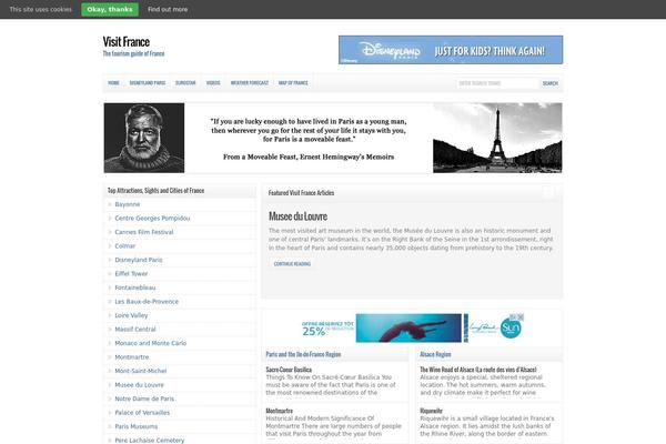 WP-Clear theme site design template sample