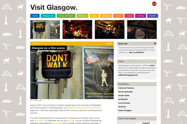 VG theme site design template sample
