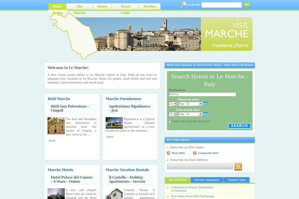 Vibrant theme site design template sample