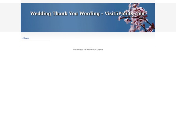 Hashi theme site design template sample