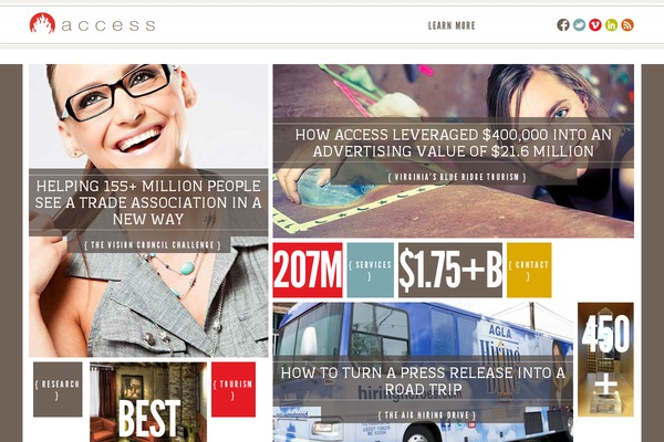 visitaccess.com site used Access