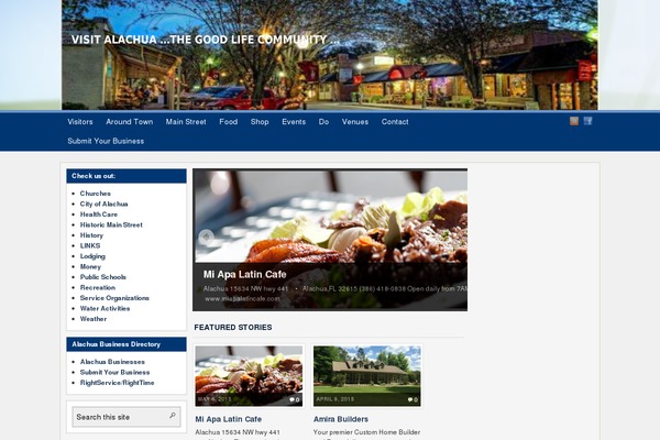 City-hall theme site design template sample