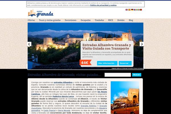 visitargranada.com site used VG