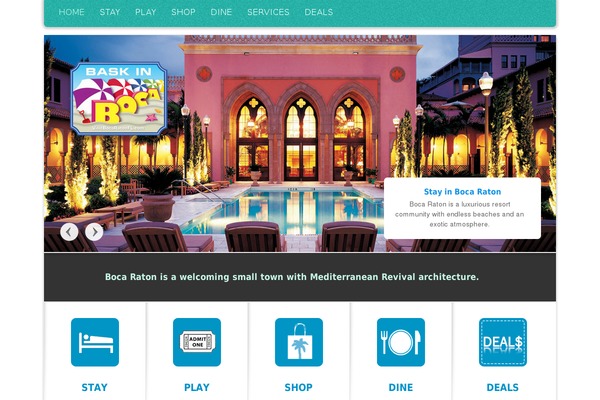 visitbocaratonfl.com site used Atmospheres