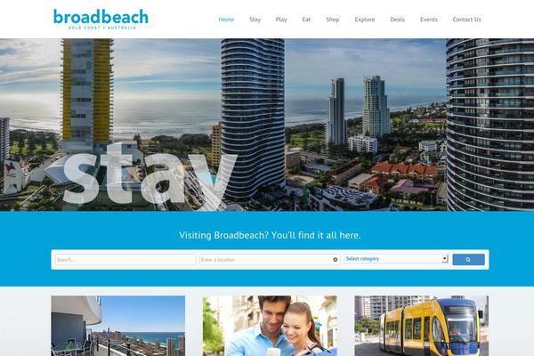 Impreza theme site design template sample