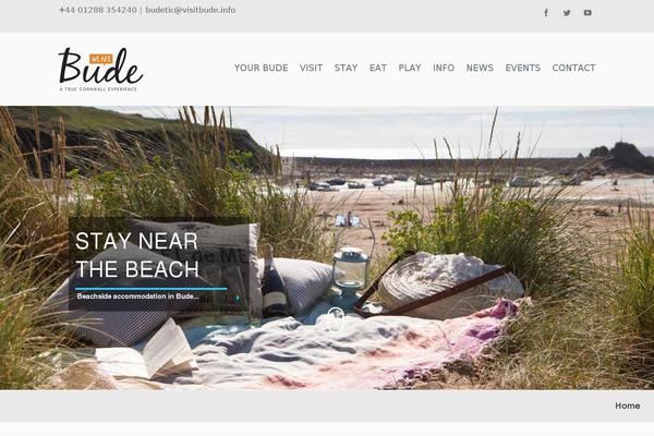 Avada Child theme site design template sample
