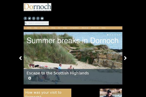 visitdornoch.com site used Dornoch
