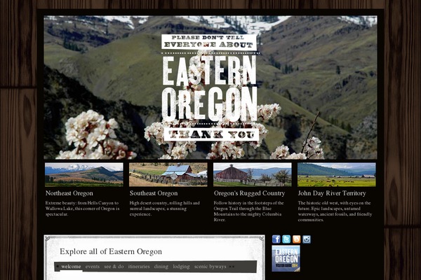 Wanderland theme site design template sample