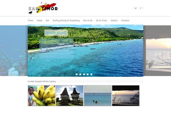 visiteasttimor.com site used Nu_element