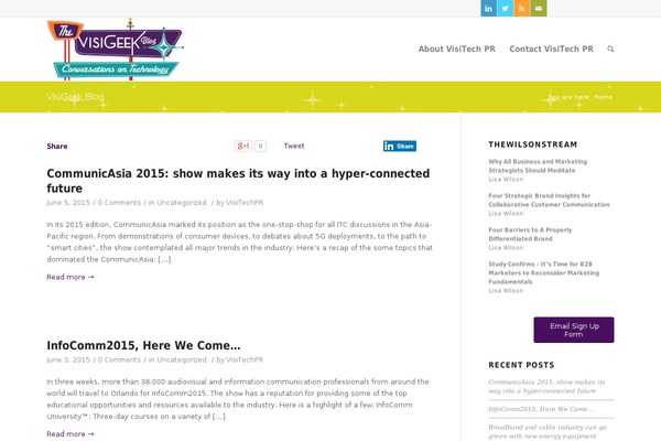 Site using Jamie Social Icons plugin