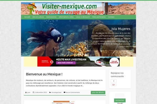 Travelify theme site design template sample