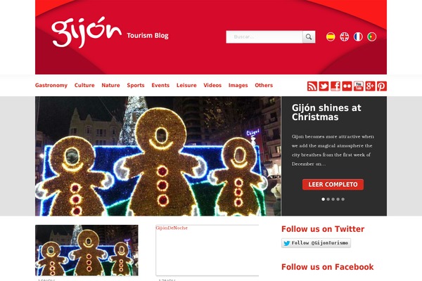 visitgijon.com site used Visitagijon