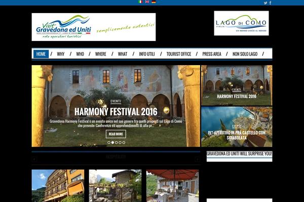 Santiago theme site design template sample