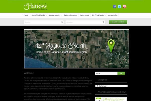 visitharrow.ca site used Accentuate