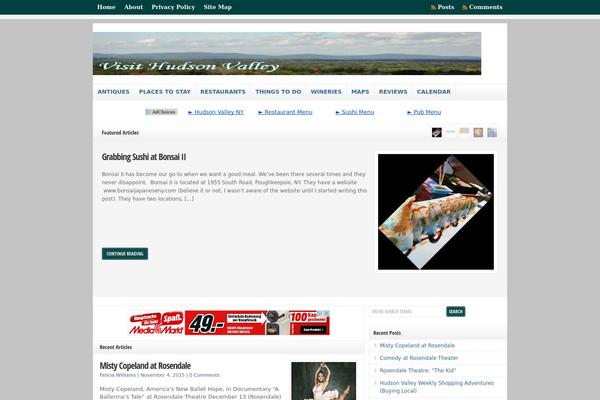 WP-Clear theme site design template sample