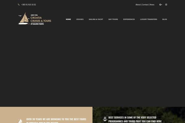 Infinite-child theme site design template sample