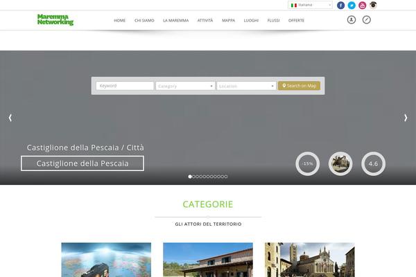 Javo Directory theme site design template sample