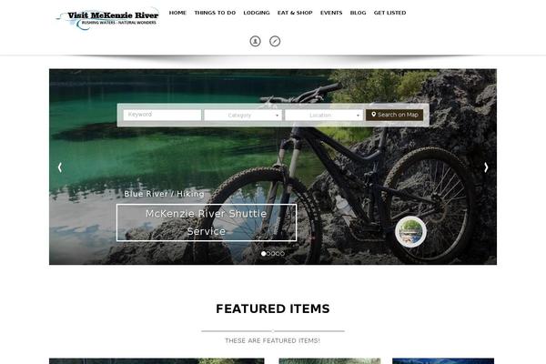 Javo Directory theme site design template sample