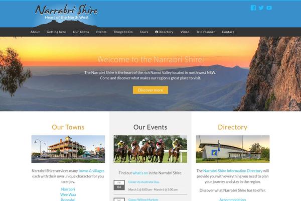 Insync theme site design template sample