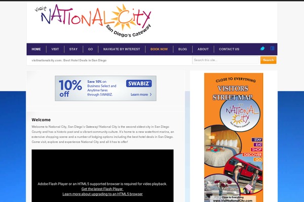 visitnationalcity.com site used Vnc