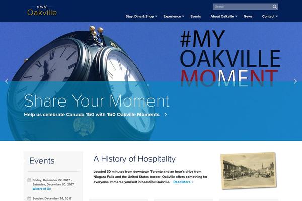 visitoakville.com site used Otp