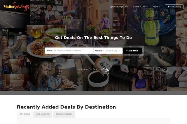 visitorsavings.com site used Businessx