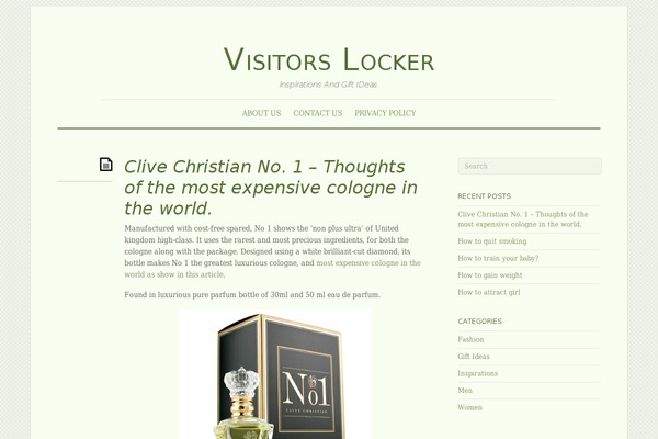 visitorslockerroom.com site used Elemin