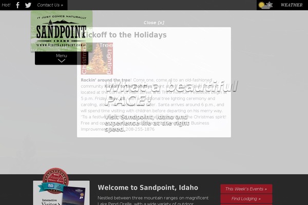 visitsandpoint.com site used Visitsandpointtheme