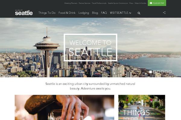 visitseattle.org site used Visitseattle