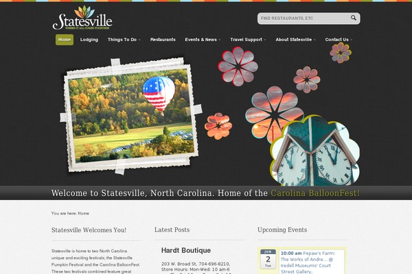 Swatch theme site design template sample