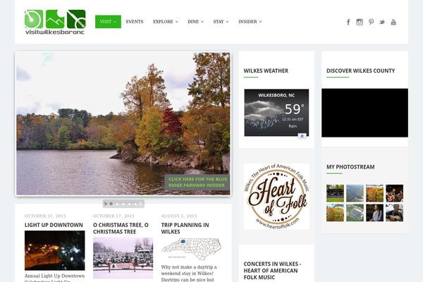 Ace theme site design template sample