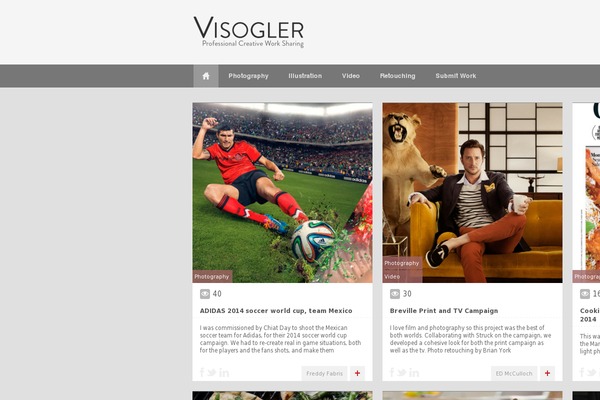 visogler.com site used Compasso