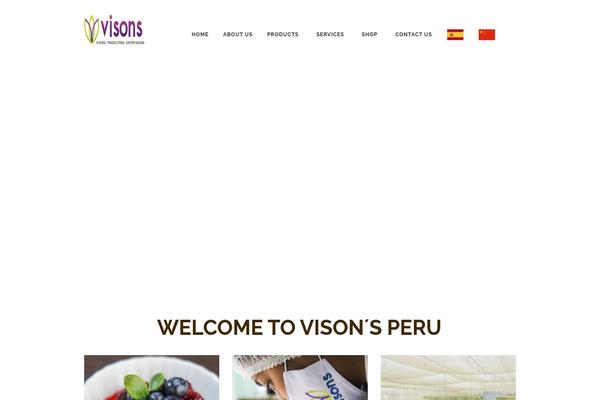 visonsperu.com site used Organics