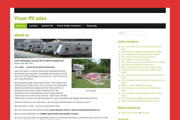 StrapVert theme site design template sample