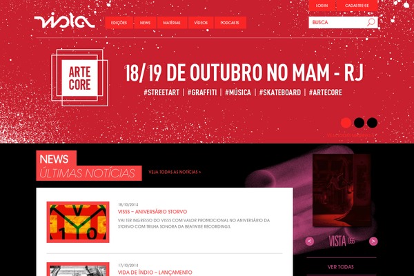 Vista theme websites examples